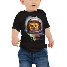 Load image into Gallery viewer, Space Kitty Baby Jersey Short Sleeve Tee