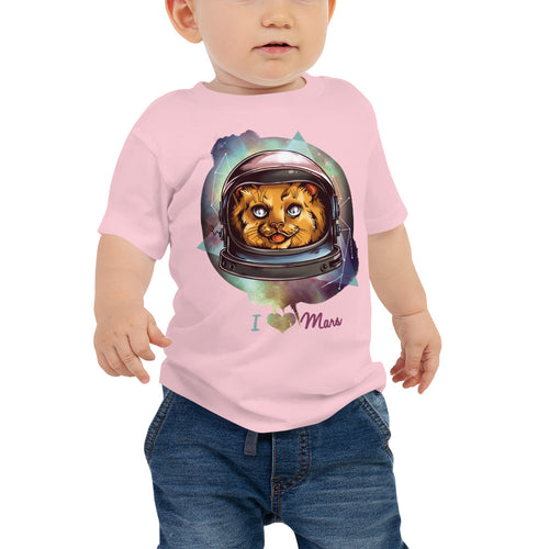 Space Kitty Baby Jersey Short Sleeve Tee