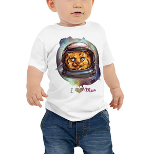 Space Kitty Baby Jersey Short Sleeve Tee