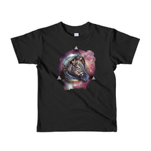 Load image into Gallery viewer, Cosmic Zebra Short sleeve kids t-shirt