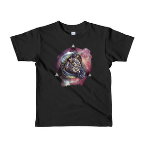 Cosmic Zebra Short sleeve kids t-shirt