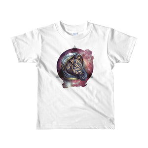 Cosmic Zebra Short sleeve kids t-shirt