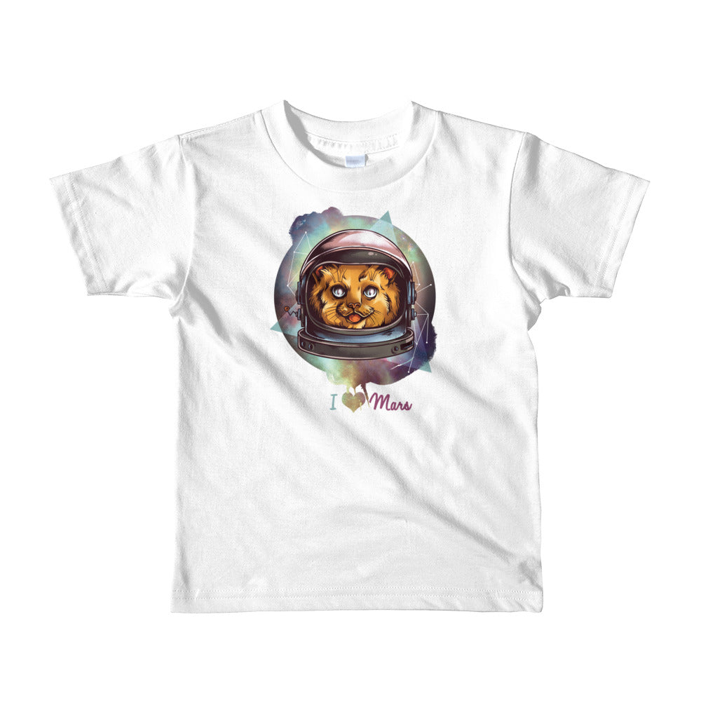 Space Kitty kids T-Shirt Short sleeve