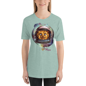 Space Kitty Women's T-Shirt Short-Sleeve