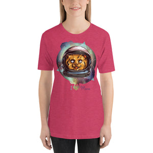 Space Kitty Women's T-Shirt Short-Sleeve