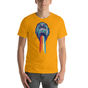 Rainbow Monkey Short-Sleeve Unisex T-Shirt