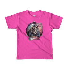 Load image into Gallery viewer, Cosmic Zebra Short sleeve kids t-shirt